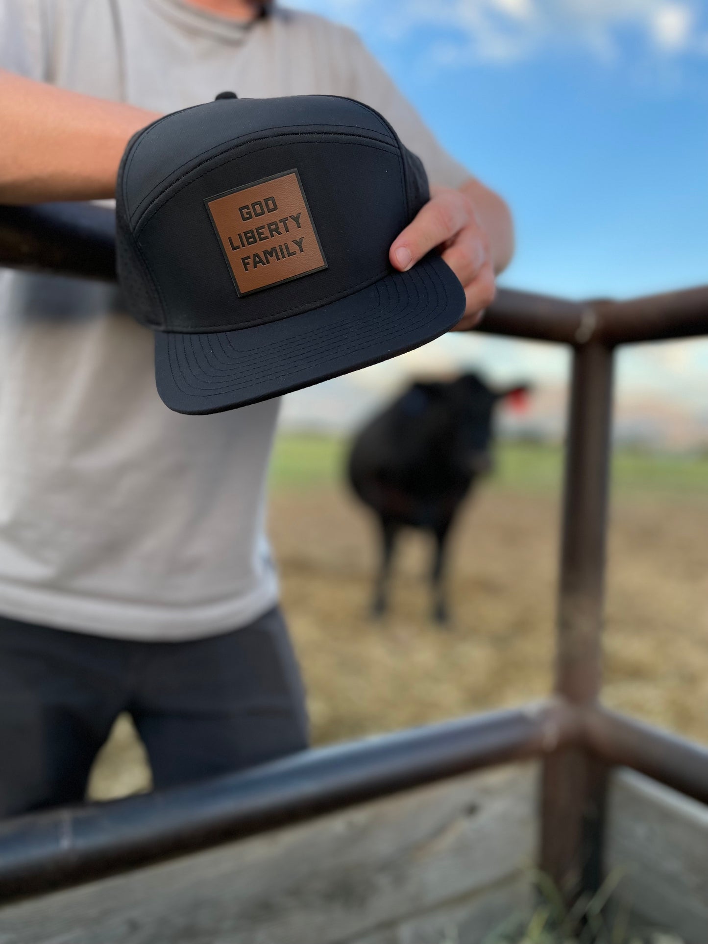 7 Panel Snapback Hat