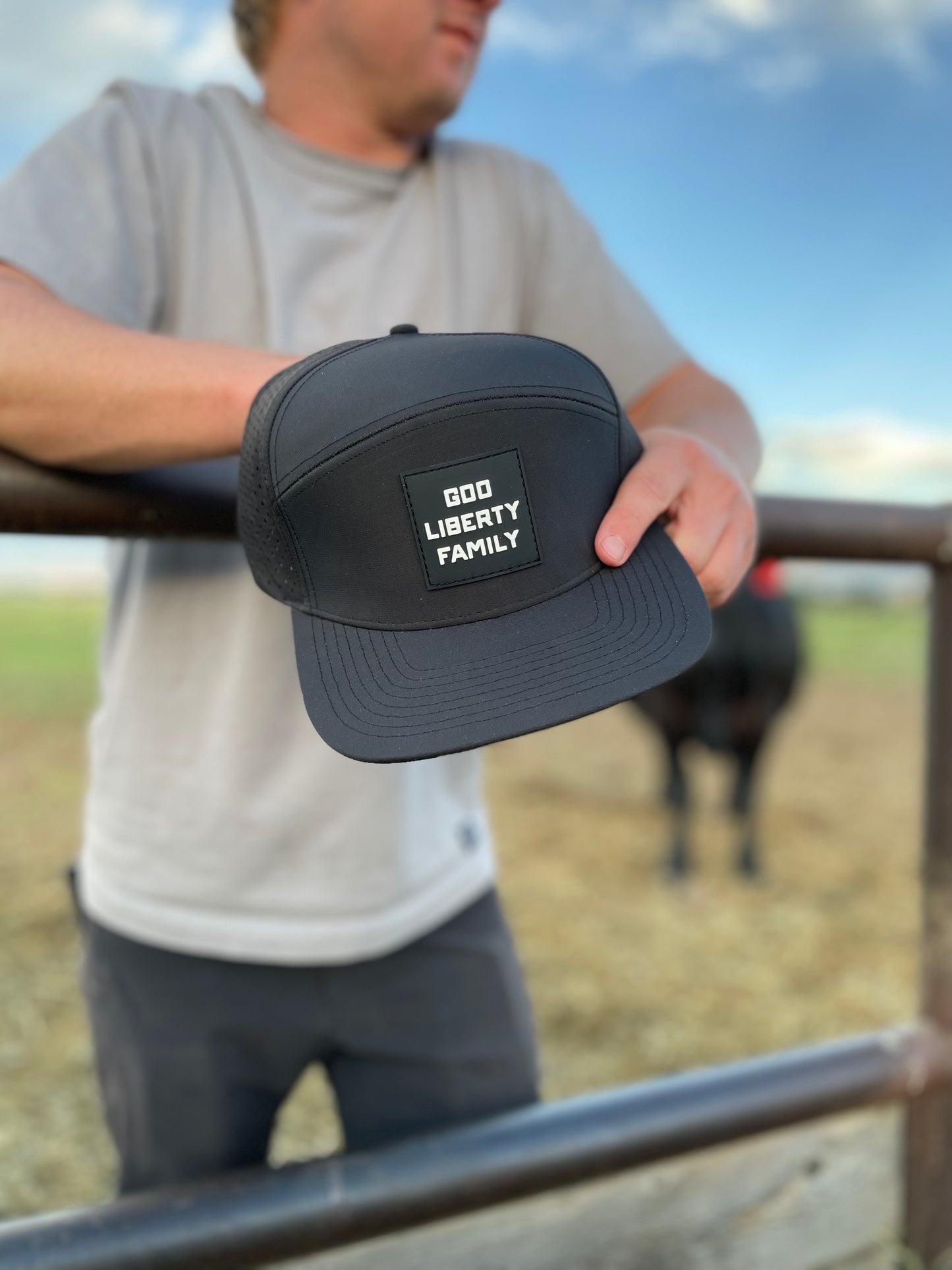 7 Panel Snapback Hat