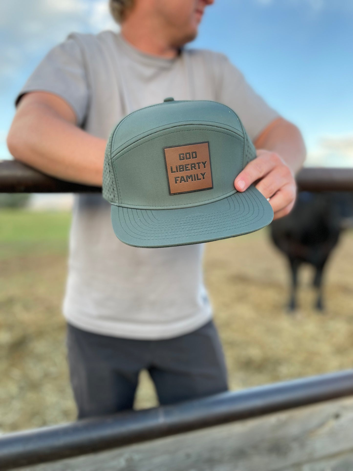 7 Panel Snapback Hat