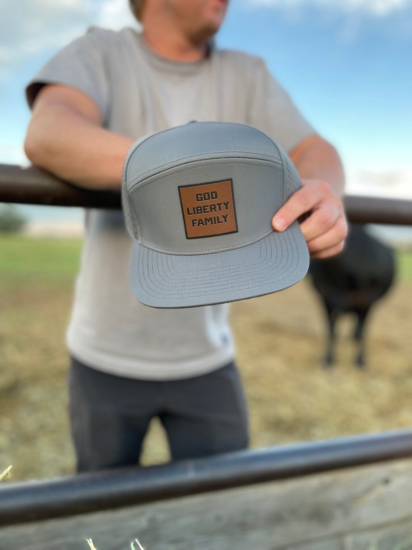 7 Panel Snapback Hat