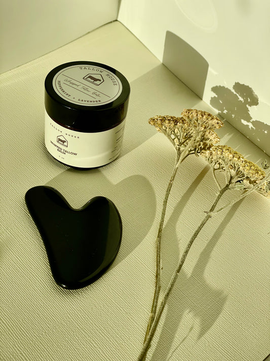 Obsidian Gua Sha Tool